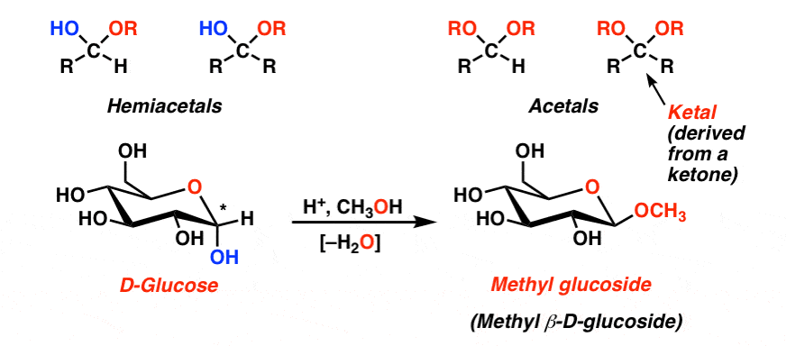 An introduction to acetals and hemiacetals in organic